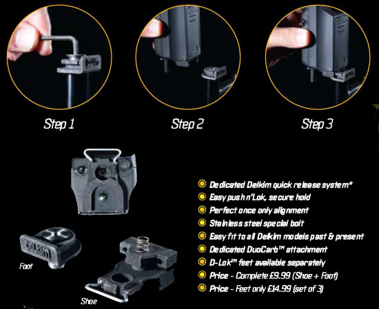 D lock - Quick release system complete